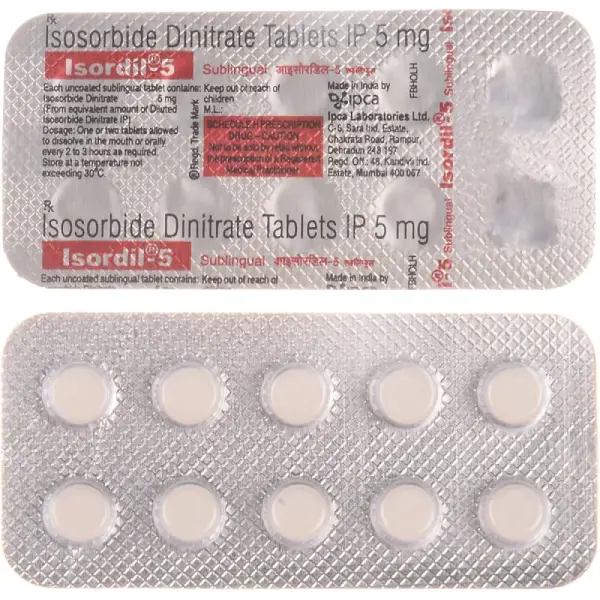 Isordil 5 Sublingual tablet